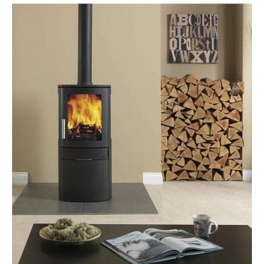 ACR Neo 1 ECO 5 kW Wood Burning Stove With Cupboard Base