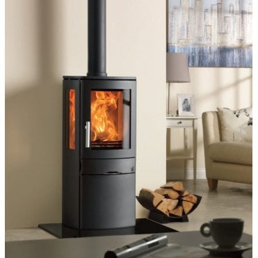 ACR Neo 3 ECO 5kW Wood Burning Stove With Cupboard Base