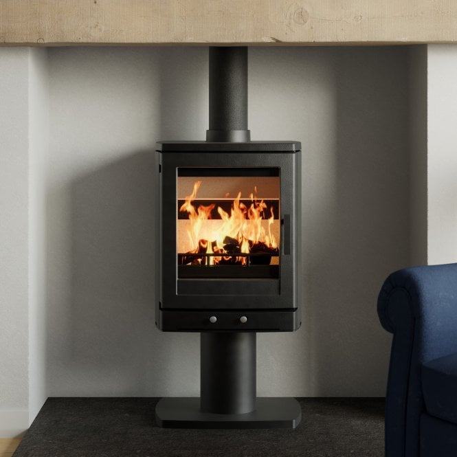 ACR  Woodpecker 5 Pedestal Multi-Fuel Stove