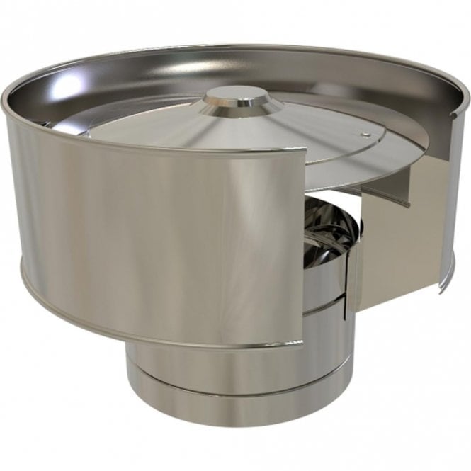 Anti-wind Cowl Ø 150 (Stainless Steel)