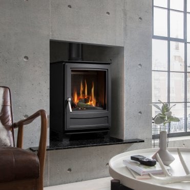 Arada Ecoburn Natural Gas Stove, Conventional Flue