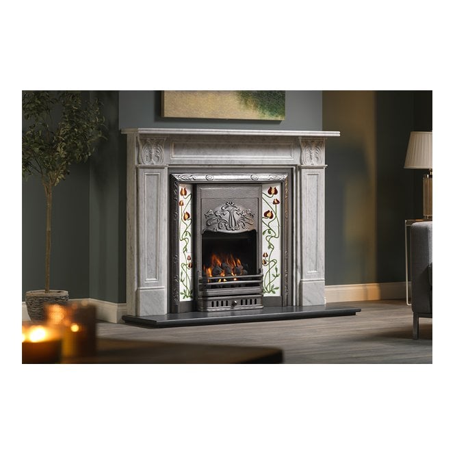 CastTec  Art Nouveau Insert Gas Fire