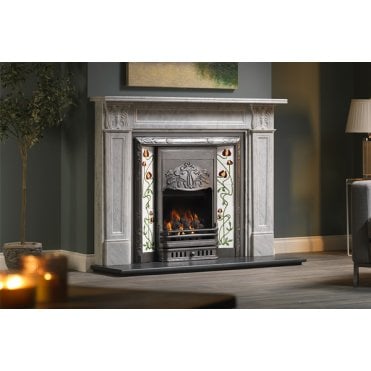 CastTec Art Nouveau Insert Gas Fire