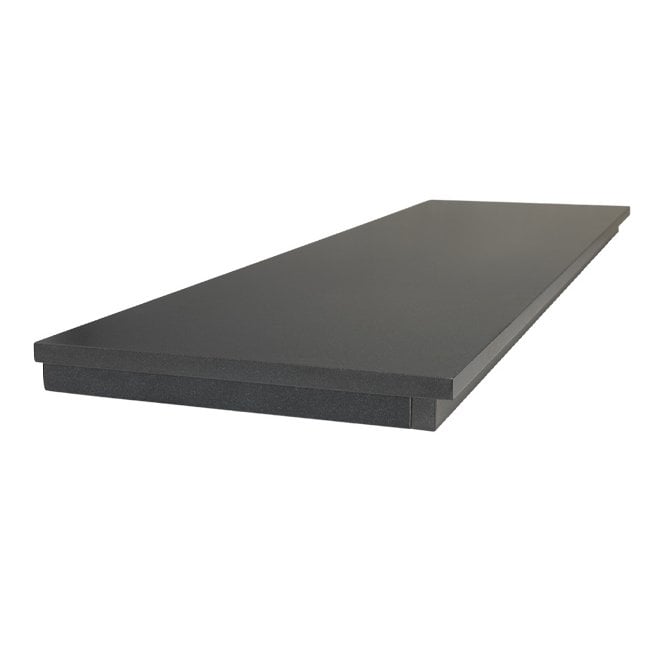 CastTec Boxed & Lipped Honed Granite Hearth