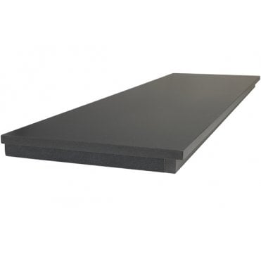 Boxed & Lipped Honed Granite Hearth