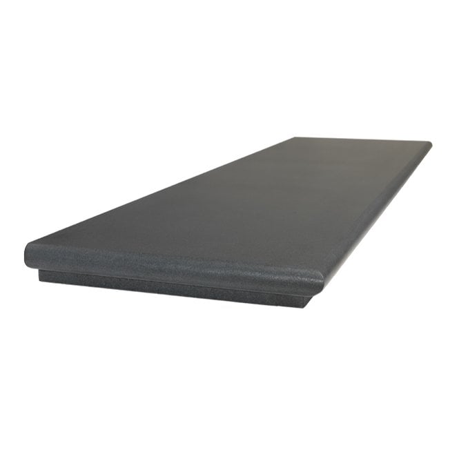 CastTec Munro Bullnose Honed Granite Hearth