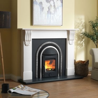 CastTec Polaris Decorative Arched Inset Multi-Fuel Stove
