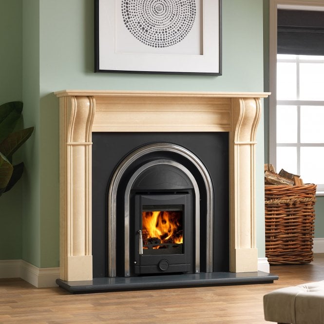 CastTec  Polaris Regal Arched Inset Multi-Fuel Stove