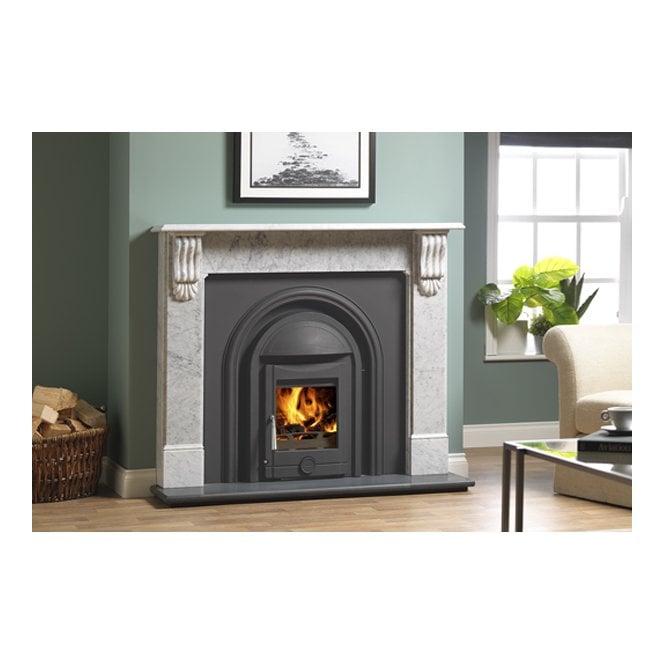 CastTec Victorian Corbel Carrara Fireplace
