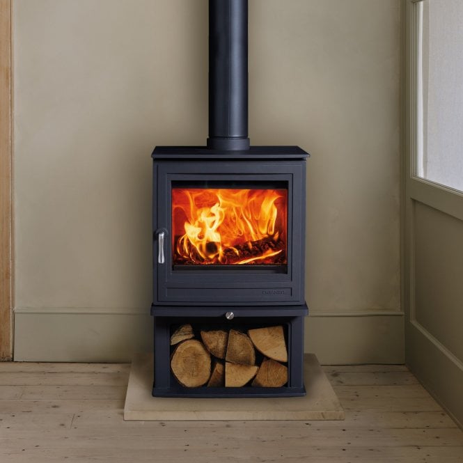 Chesneys  Salisbury 5 Wood Burning Stove With Log Store