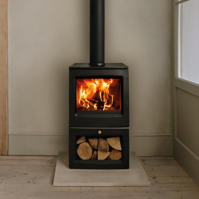 Chesneys  Sanctuary 5WS Woodburning Stove with Logstore