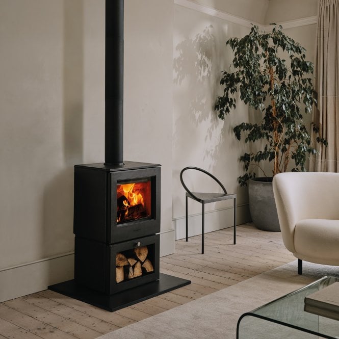 Chesneys  Serendipity 5WS Woodburning Stove with Logstore