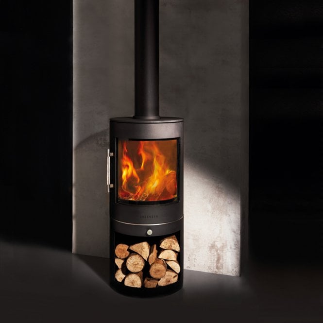 Chesneys  Solstice 5WS Woodburning Stove with Logstore