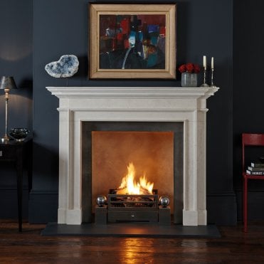 Chesneys The Burlington Limestone 54" Fireplace