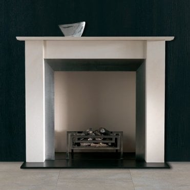Chesneys The Murano 54" Limestone Fireplace