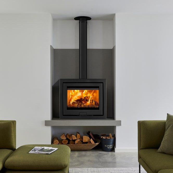 Di Lusso R6 Cube Eco Quatro Woodburning Stove