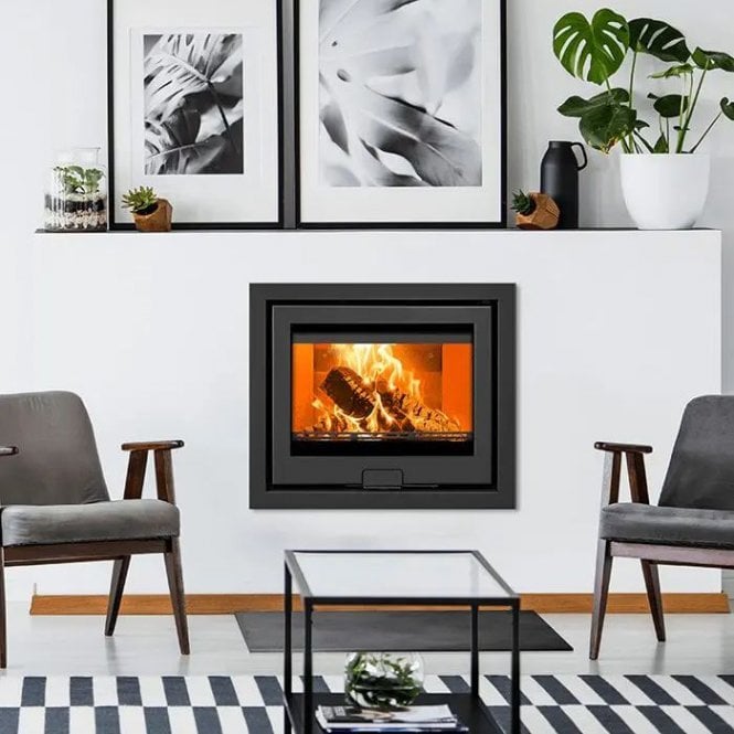 Di Lusso R6 Eco Inset Slimline Woodburning Stove