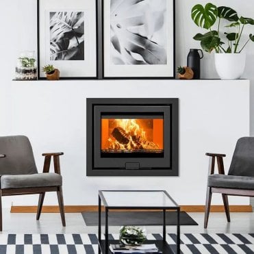 R6 Eco Inset Slimline Woodburning Stove