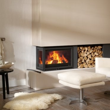 Dik Geurts Instyle Corner 660 Low Left-sided Woodburning Stove