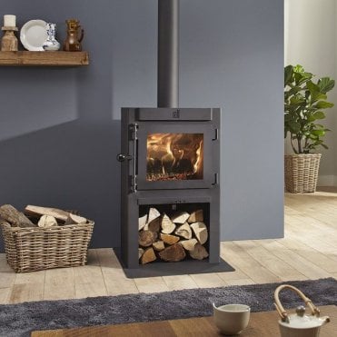 Dik Geurts Jannik Medium, High Woodburning Stove