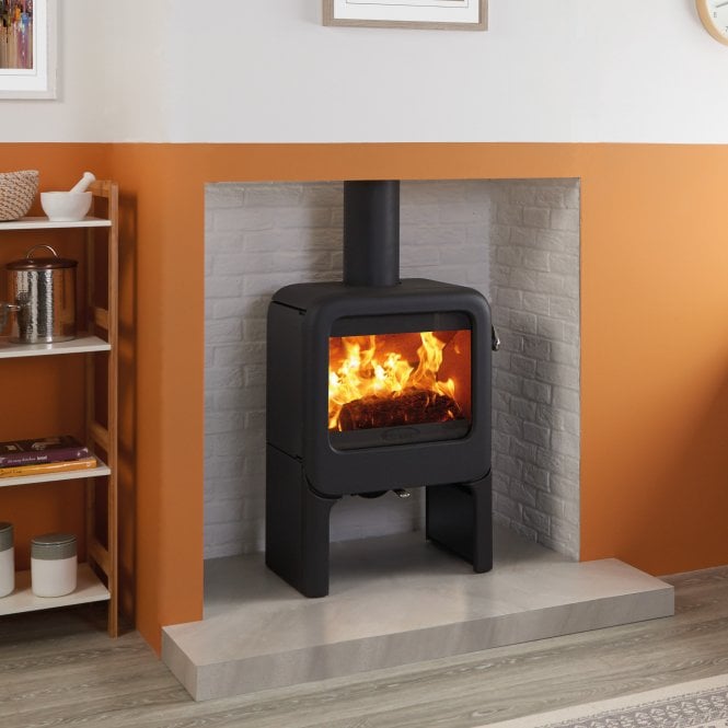 Dovre  Rock 350 Woodburning Stove with Tablet Stand