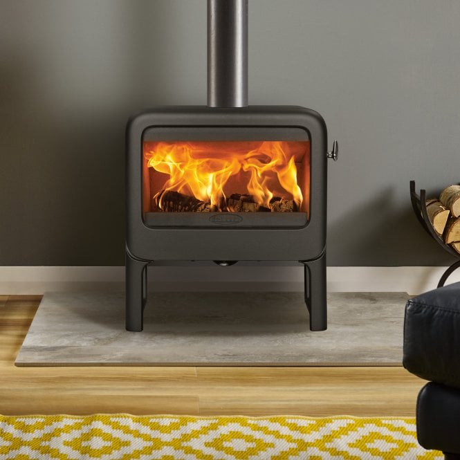 Dovre  Rock 500 Woodburning Stove with Tablet Stand