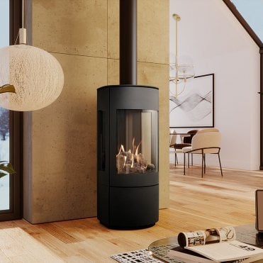 DRU Convexo Eco Wave Gas Fire