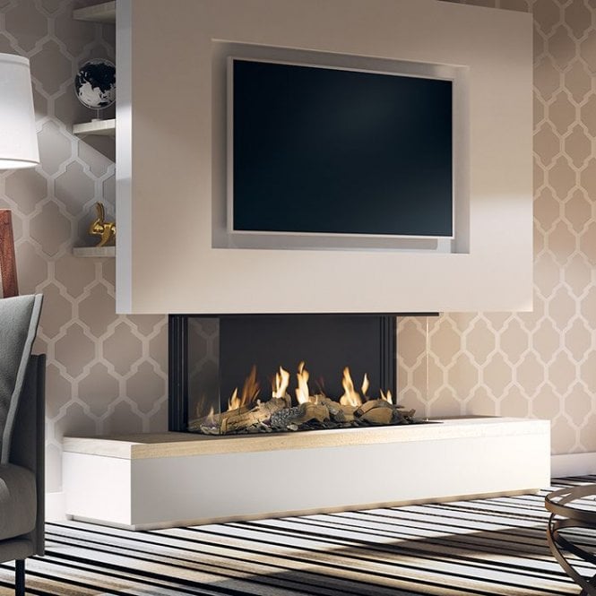 DRU  Global 100 Triple Balanced Flue Gas Fire