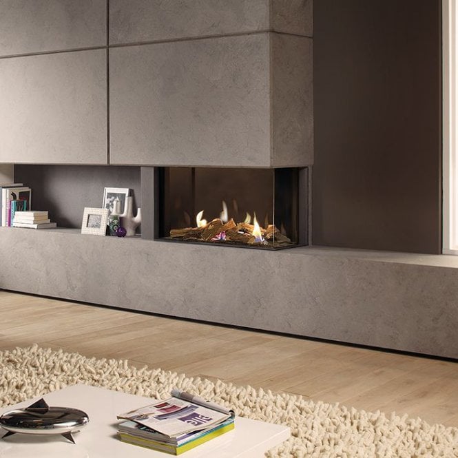DRU  Lugo 80/2 Eco Wave Gas Fire
