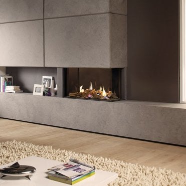 DRU Lugo 80/2 Eco Wave Gas Fire