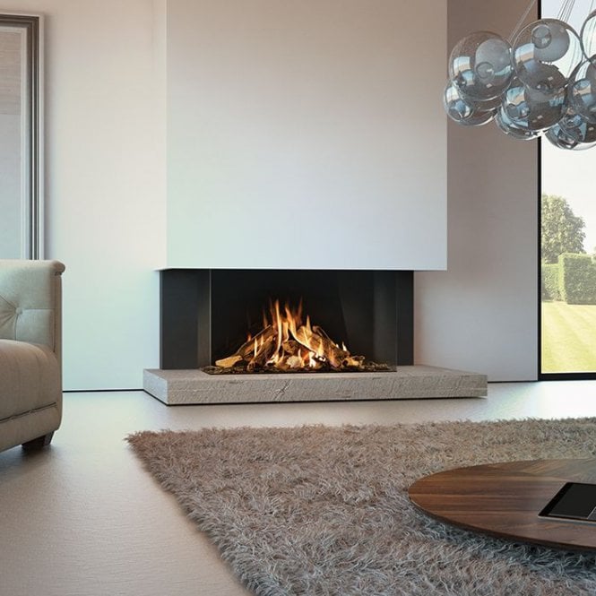 DRU  Maestro 105/3 Eco Wave Gas Fire