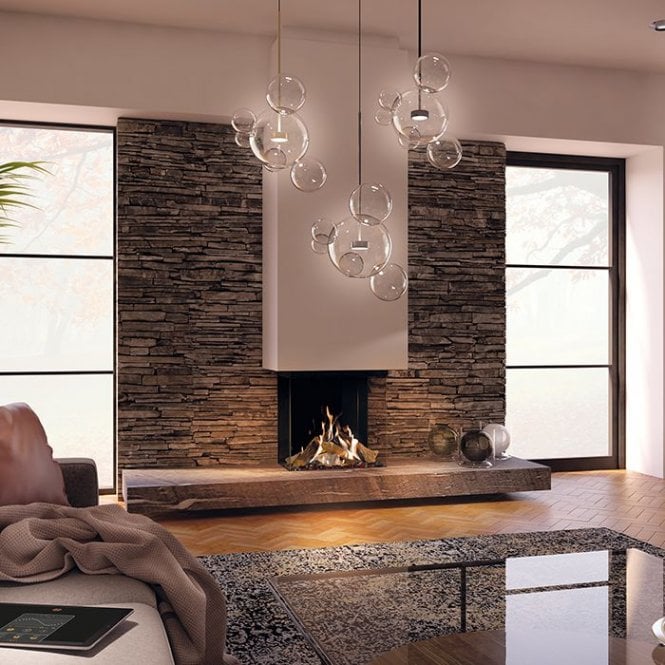 DRU  Maestro 60/3 Eco Wave Gas Fire