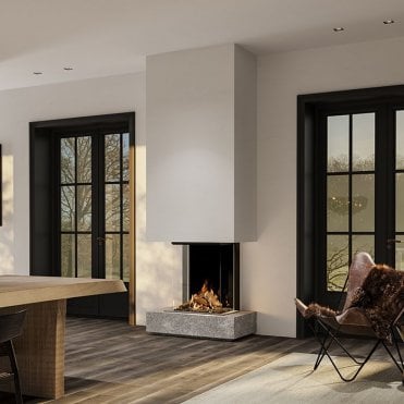 DRU Maestro 60/3 Tall Eco Wave Gas Fire