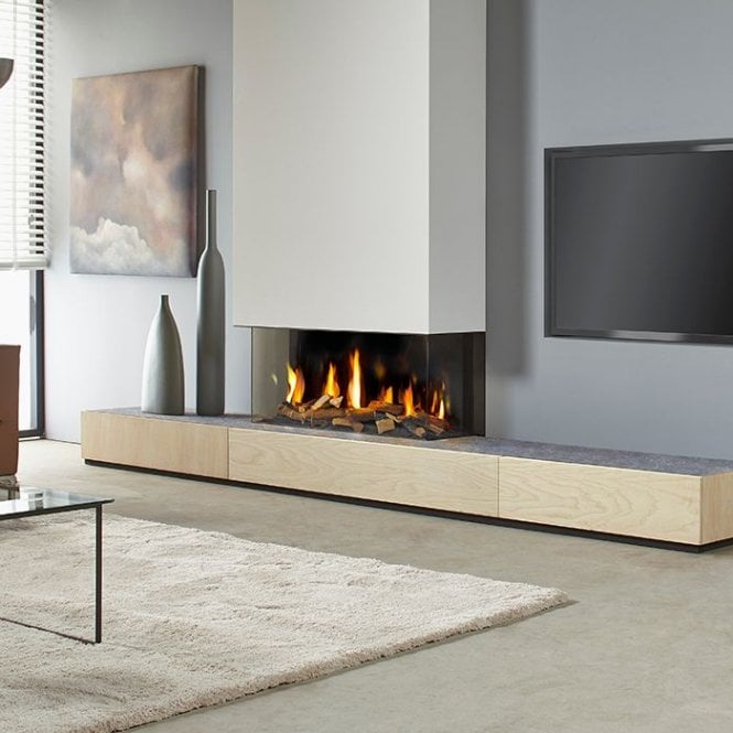 DRU  Metro 100XT/3 Eco Wave Gas Fire
