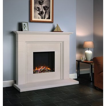FDC Abingdon 52" Portuguese Limestone Fireplace