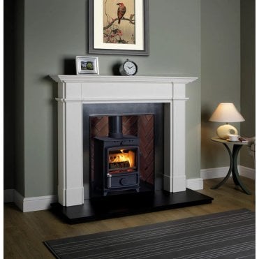 FDC Ascot 57" Aegean Limestone Fireplace