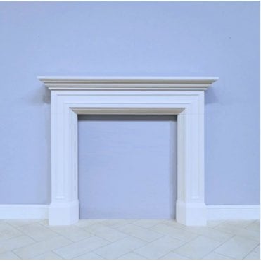 FDC Chatsworth Aegean Limestone 54" Fireplace