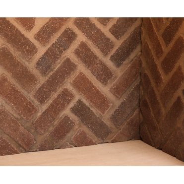 FDC Herringbone Cobble Brown Inglenook Chamber