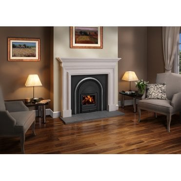 FDC Pembroke Bolection 54" Aegean Limestone Fireplace