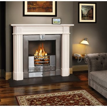 FDC Regency Aegean Limestone 56" Fireplace