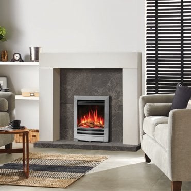 FireFX Anya Chrome Electric Fire