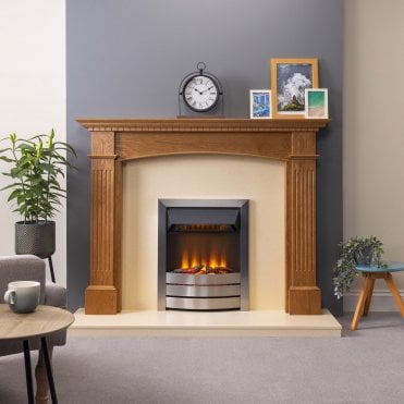 Focus Fireplaces Denbigh 53" Wooden Fireplace