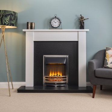 Focus Fireplaces James 47 5/8" Wooden Fireplace