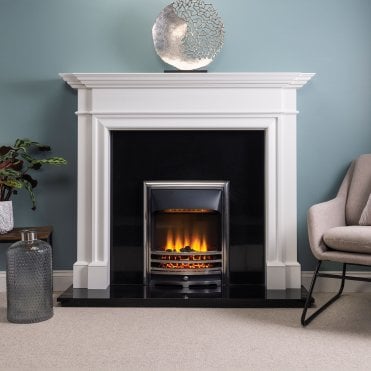 Focus Fireplaces Kingston 57 1/2" Wooden Fireplace