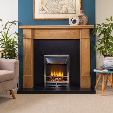Focus Fireplaces Olivia 55" Wooden Fireplace