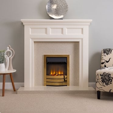 Focus Fireplaces Paris 52 1/2" Wooden Fireplace