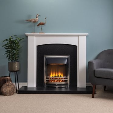 Focus Fireplaces Plymton 52" Wooden Fireplace