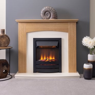 Focus Fireplaces Poppy 48" Wooden Fireplace