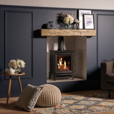 Gazco Chesterfield 5 Natural Gas Conventional Flue With Logs