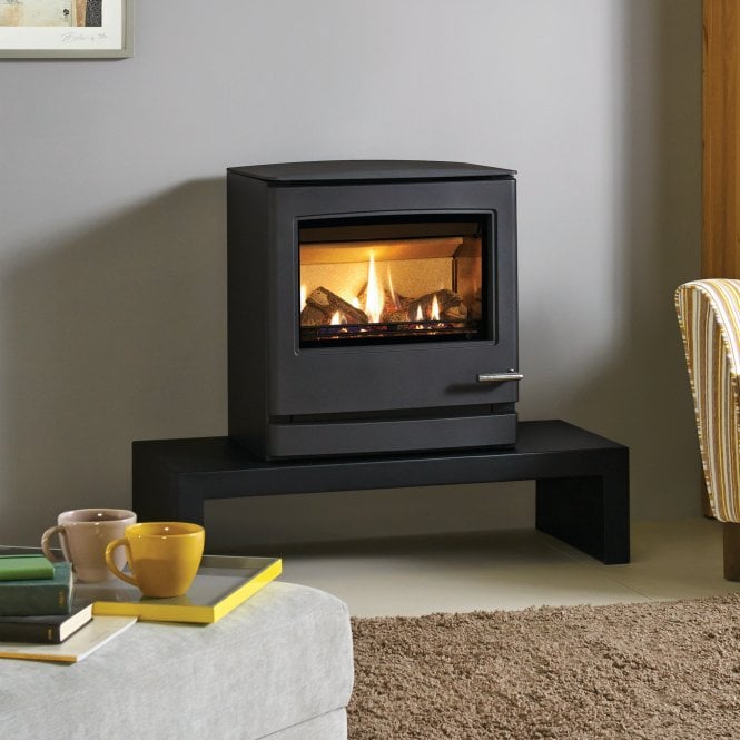 Gazco CL8 Natural Gas Stove, Conventional Top Flue